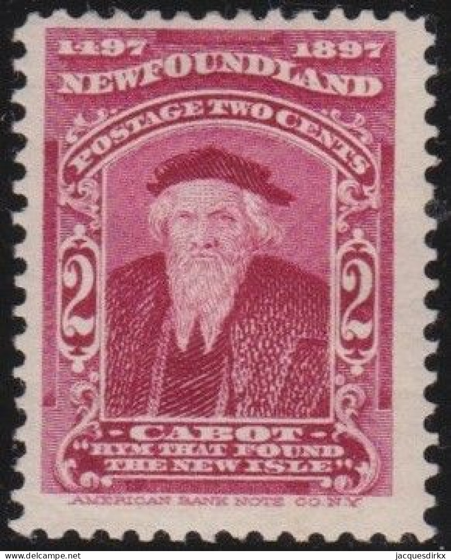 Newfoundland    .    SG   .    67    .    *     .   Mint-hinged - 1865-1902