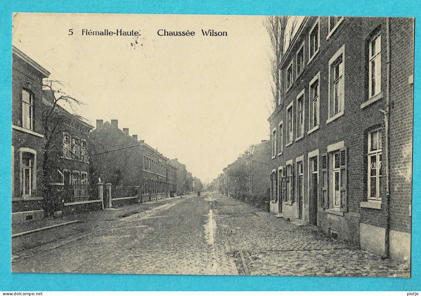 * Flémalle Haute (Liège - La Wallonie) * (Edit N. Laflotte, Bas Oha, Nr 5) Chaussée Wilson, Unique, TOP, Rare - Flémalle