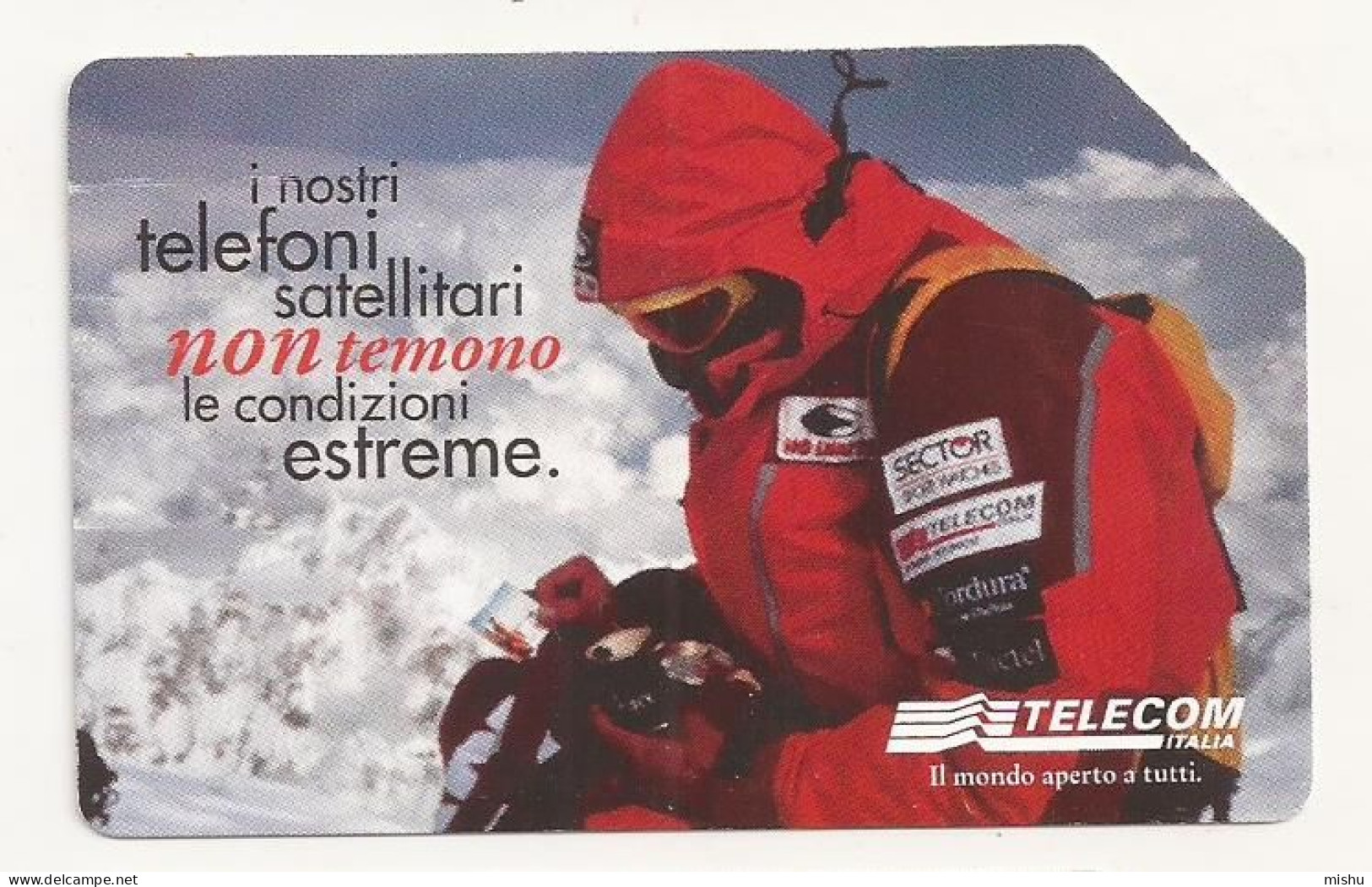 CT1 - Italy Phonecard - Telecom Italia  - 10000 Lire - Hans Kammerlander - Otros & Sin Clasificación