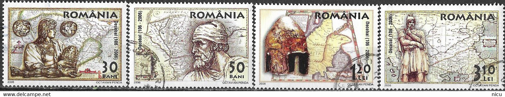 2006 - ROMANIAN STAMP DAY - DECEBAL (106-2006) - Gebraucht