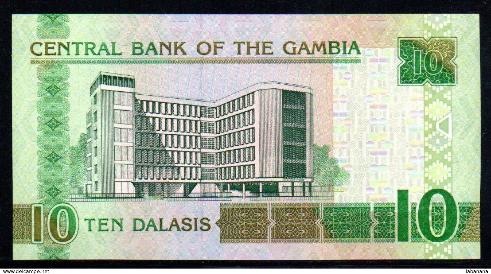 659-Gambie 10 Dalasis 1996 D790 Neuf/unc - Gambie