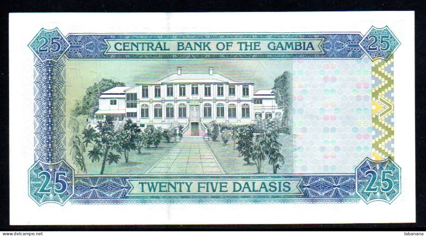 659-Gambie 25 Dalasis 2001/05 B862 Sig.13 Neuf/unc - Gambia