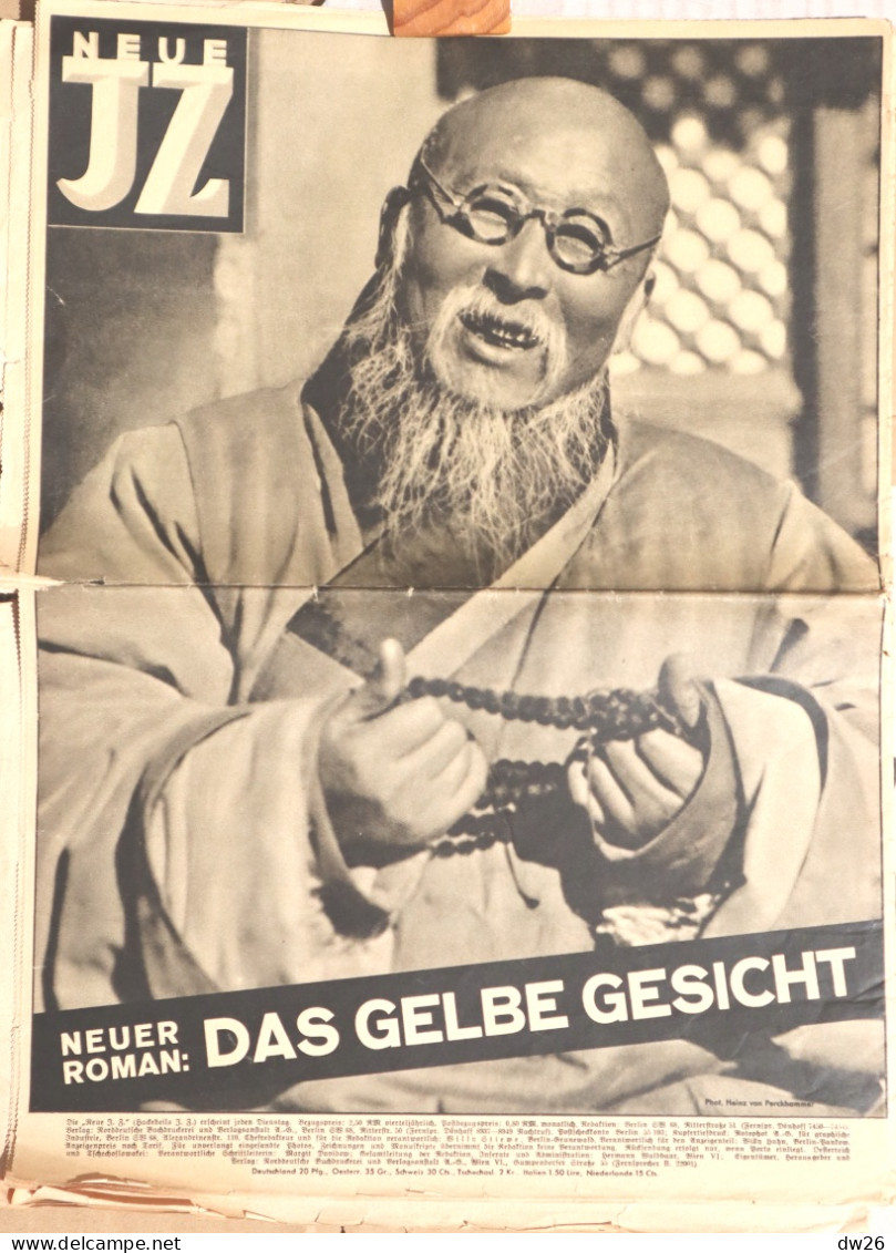 Illustrierte Zeitung:  Neue JZ N° 12 - 23 März 1933 - Reichspäsident Von Hindenburg, Kemal Pascha, Neuer Roman... - Andere & Zonder Classificatie