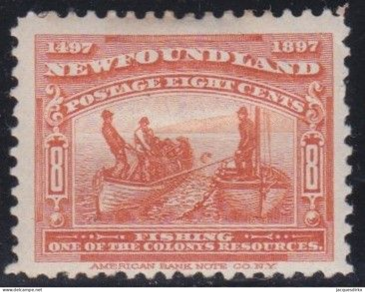 Newfoundland    .    SG   .    72    .    *     .   Mint-hinged - 1865-1902