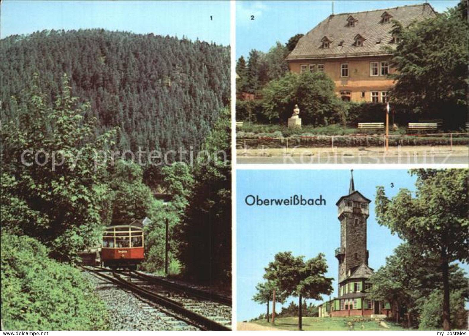 72455862 Oberweissbach Bergbahn Froebelhaus Froebelturm Oberweissbach - Oberweissbach