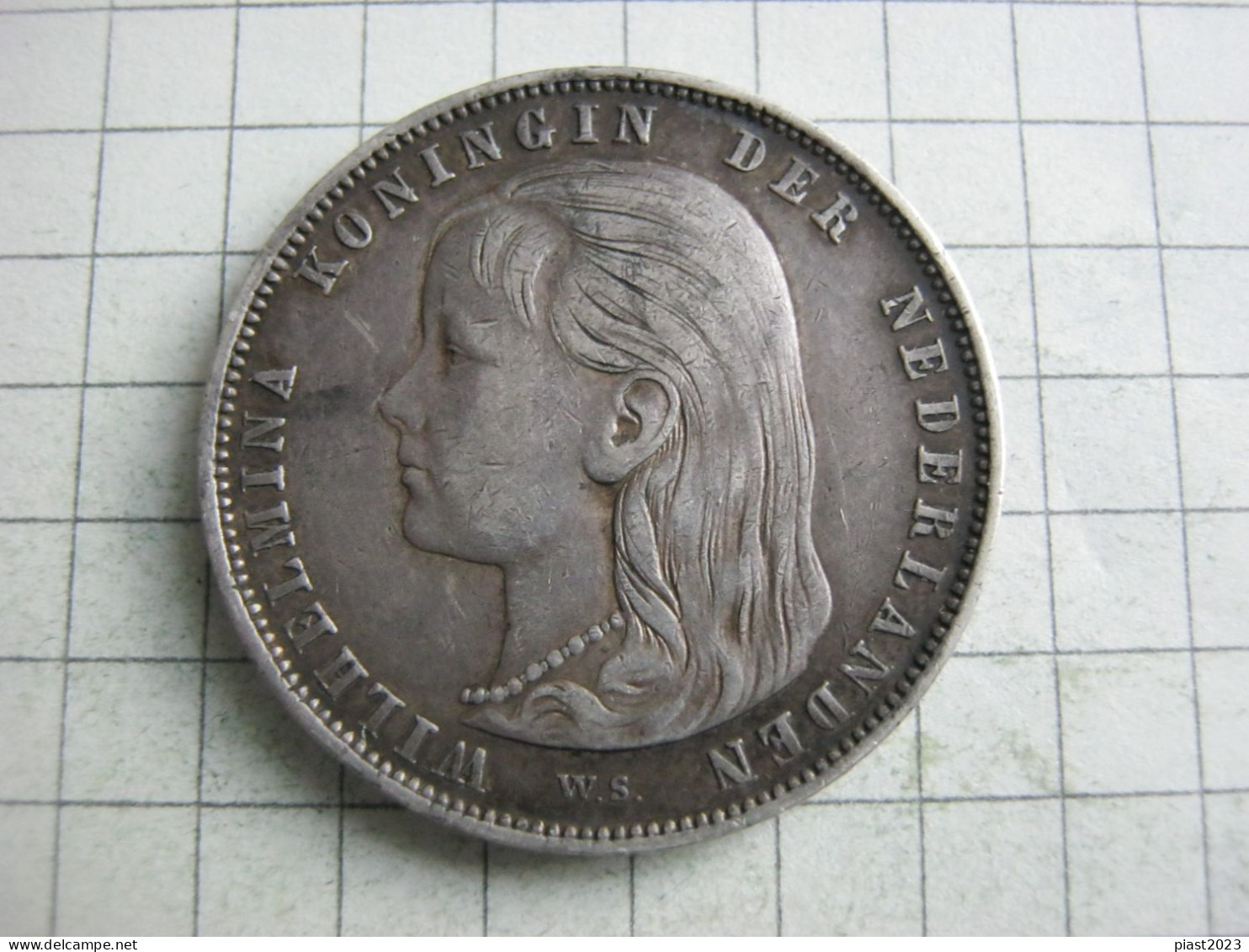 Netherlands 1 Gulden 1892 - 1 Florín Holandés (Gulden)