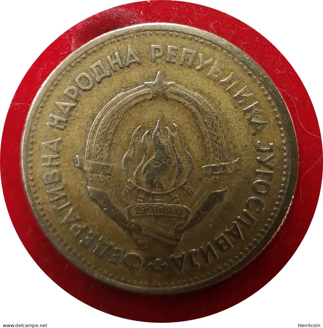 Monnaie Yougoslavie - 1955 - 20 Dinars - Yougoslavie
