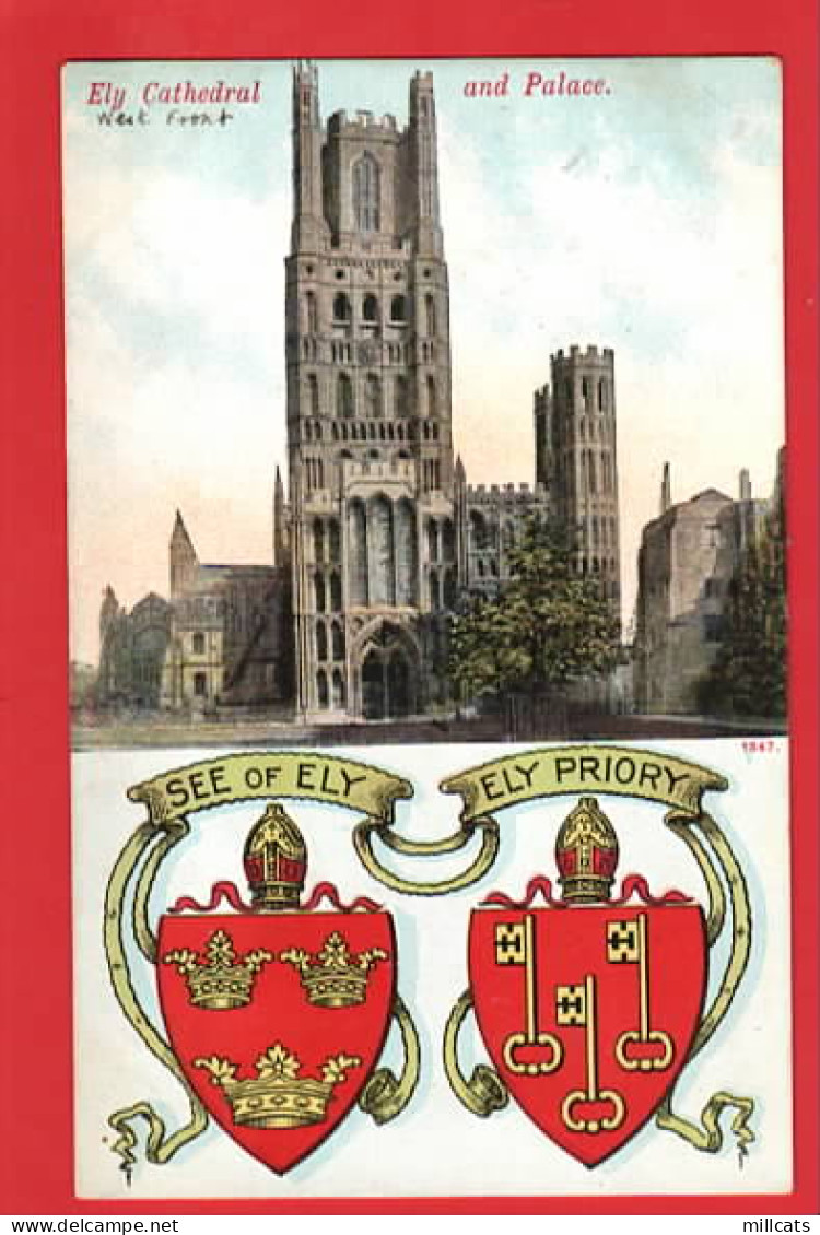 CAMBRIDGE  ELY   HERALDIC SERIES    Pu 1906 - Ely