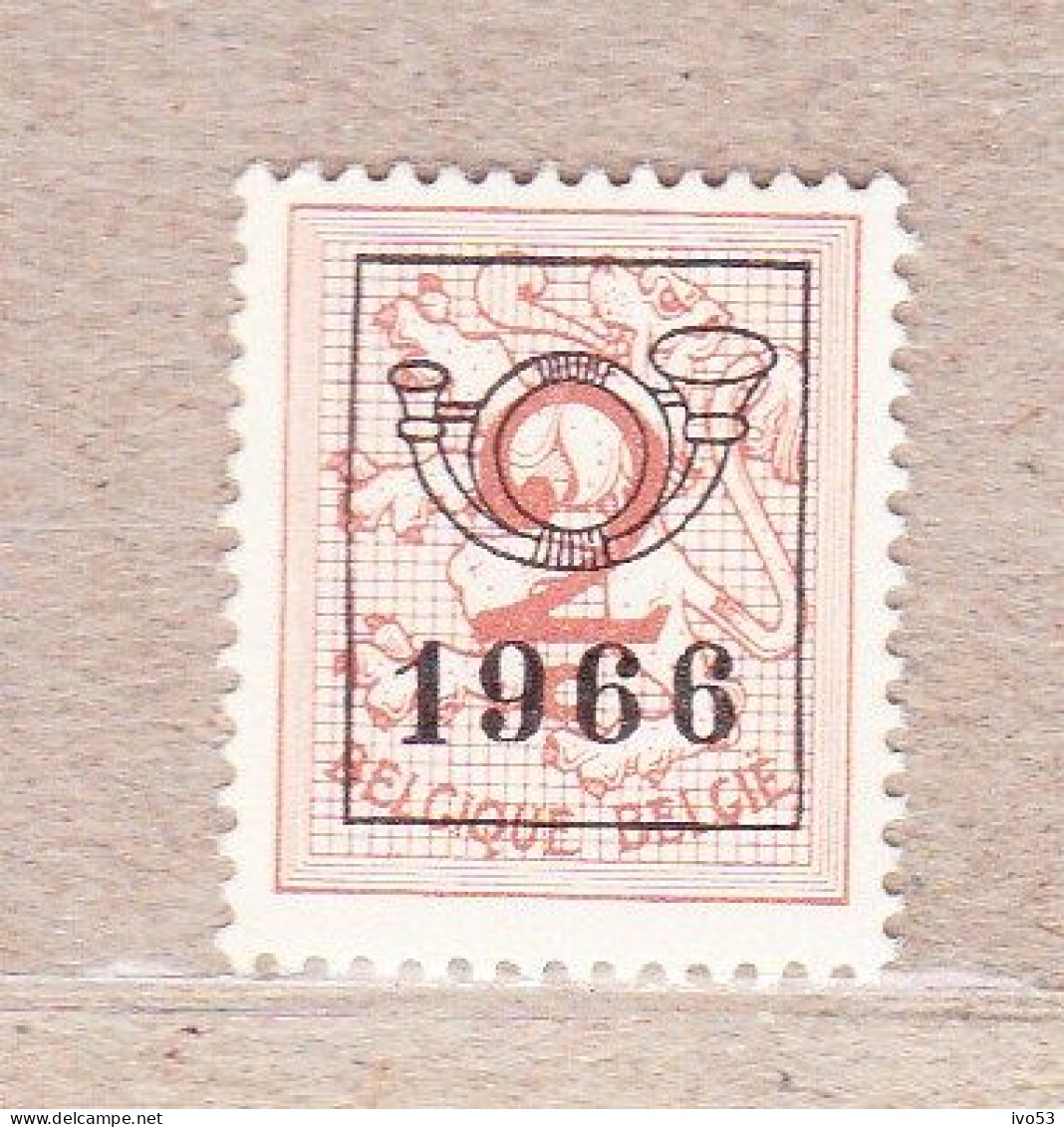 1966 Nr PRE769** Zonder Scharnier.Heraldieke Leeuw:2c.Opdruk 1966. - Typos 1951-80 (Ziffer Auf Löwe)