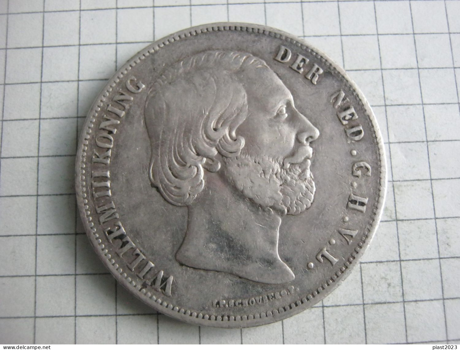 Netherlands 2 1/2 Gulden 1859 - 1849-1890: Willem III.