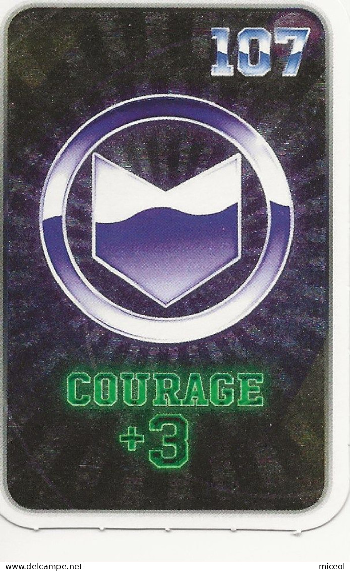 MARVEL - REVEIL TON POUVOIR - CARTE N° 107 - COURAGE + 3 - Marvel