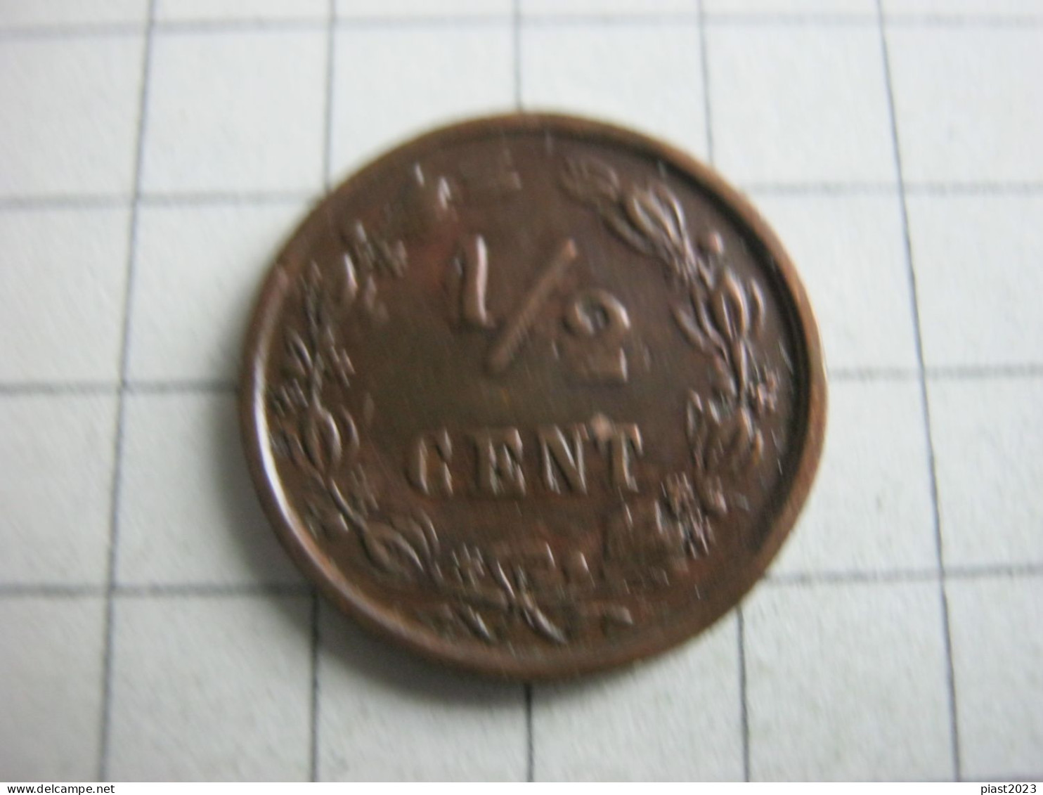 Netherlands 1/2 Cent 1894 - 0.5 Cent