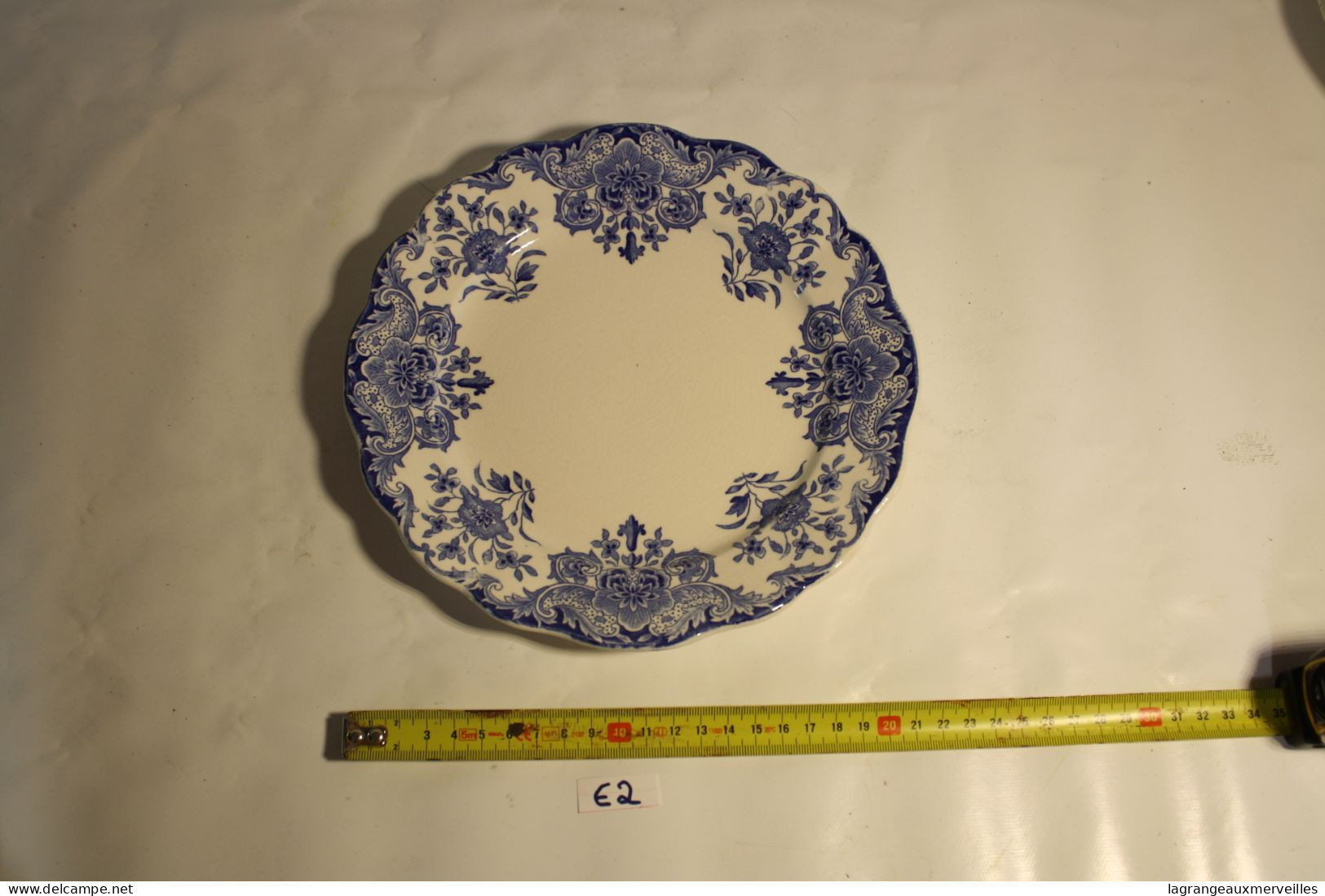 E2 Ancienne Assiette - Doordrecht - BFK - Belgium Vintage - Boch (BEL)