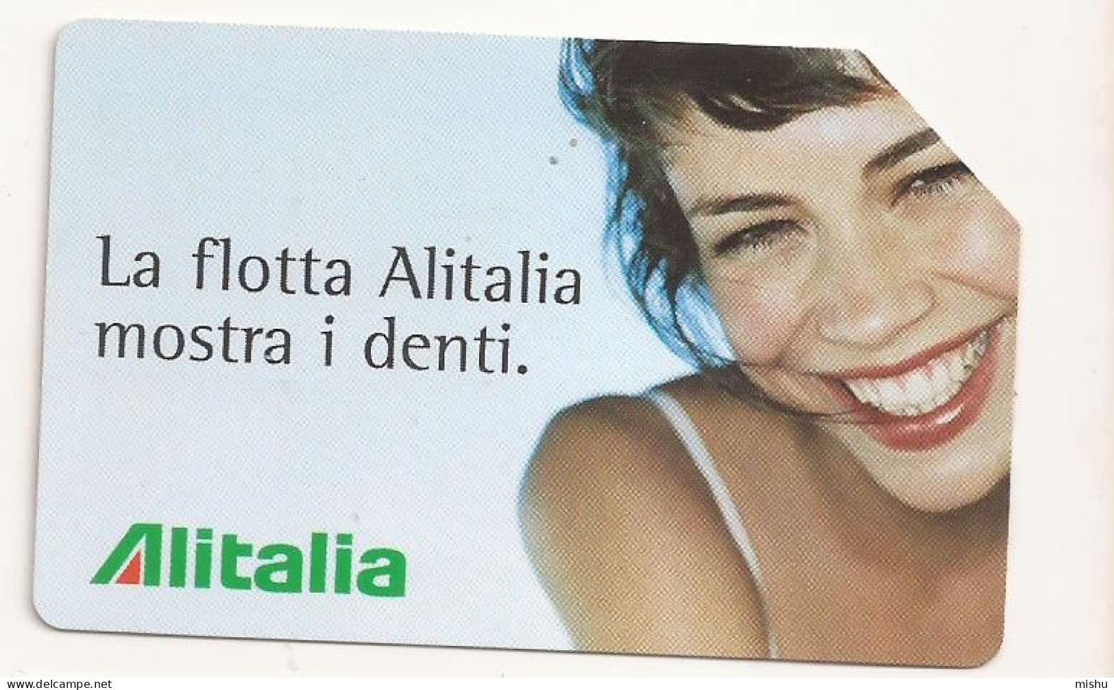 CT1 - Italy Phonecard - Telecom Italia  - 5 Euro - Alitalia - Autres & Non Classés