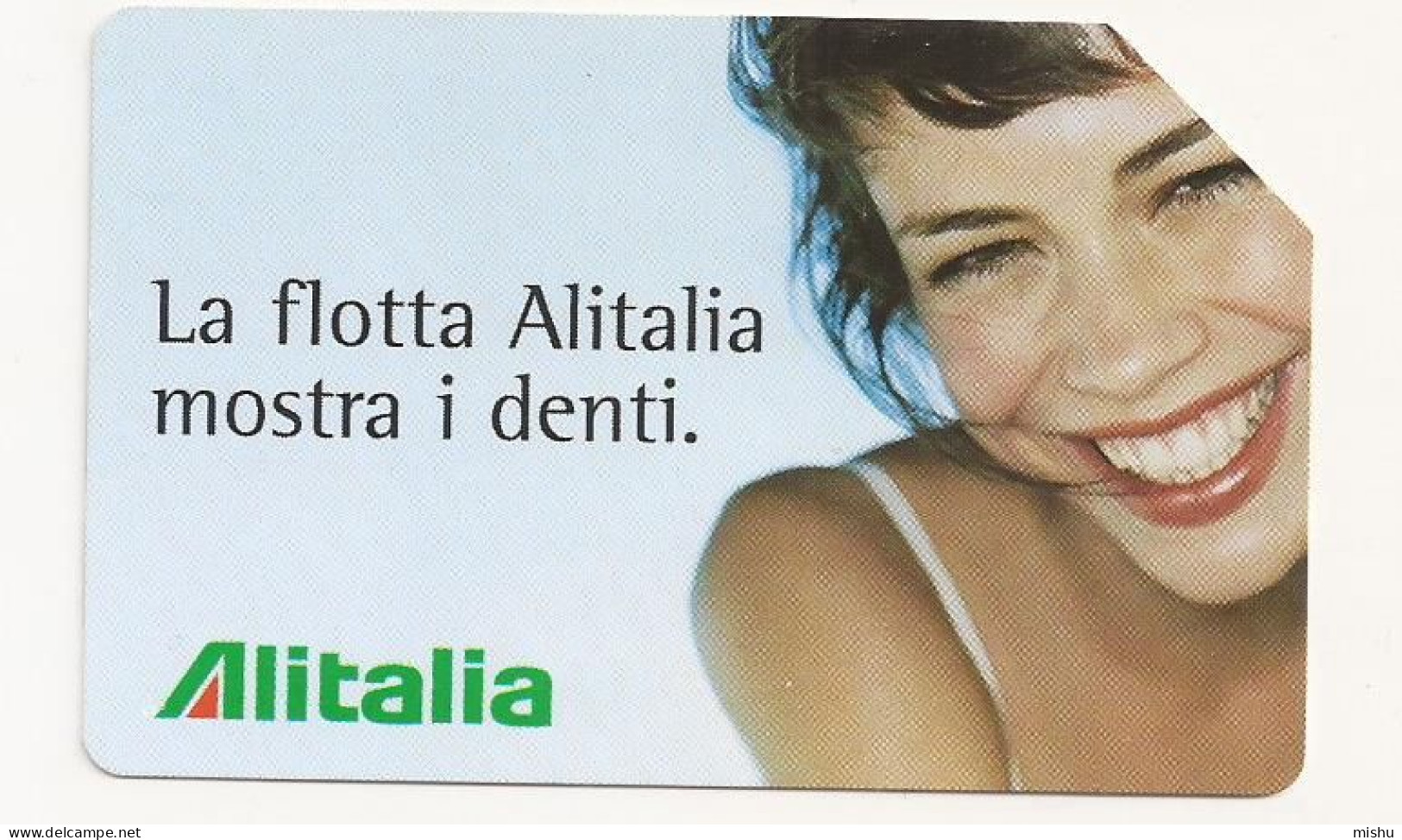 CT1 - Italy Phonecard - Telecom Italia  - 5 Euro - Alitalia - Sonstige & Ohne Zuordnung