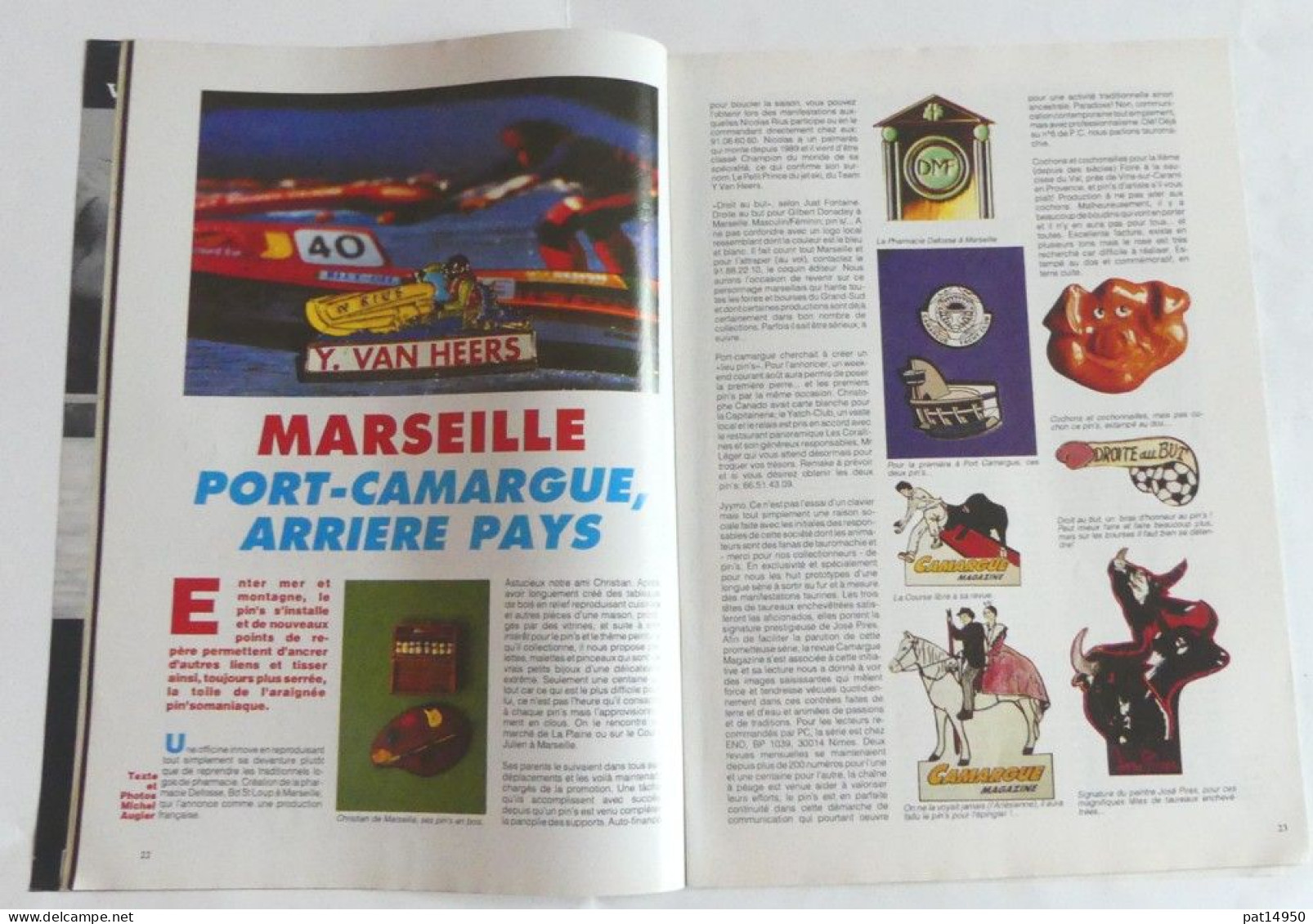 PAT14950 MAGAZINE PIN'S COLLECTION N°9 Du 1 NOVEMBRE 1991 - Boeken & CD's