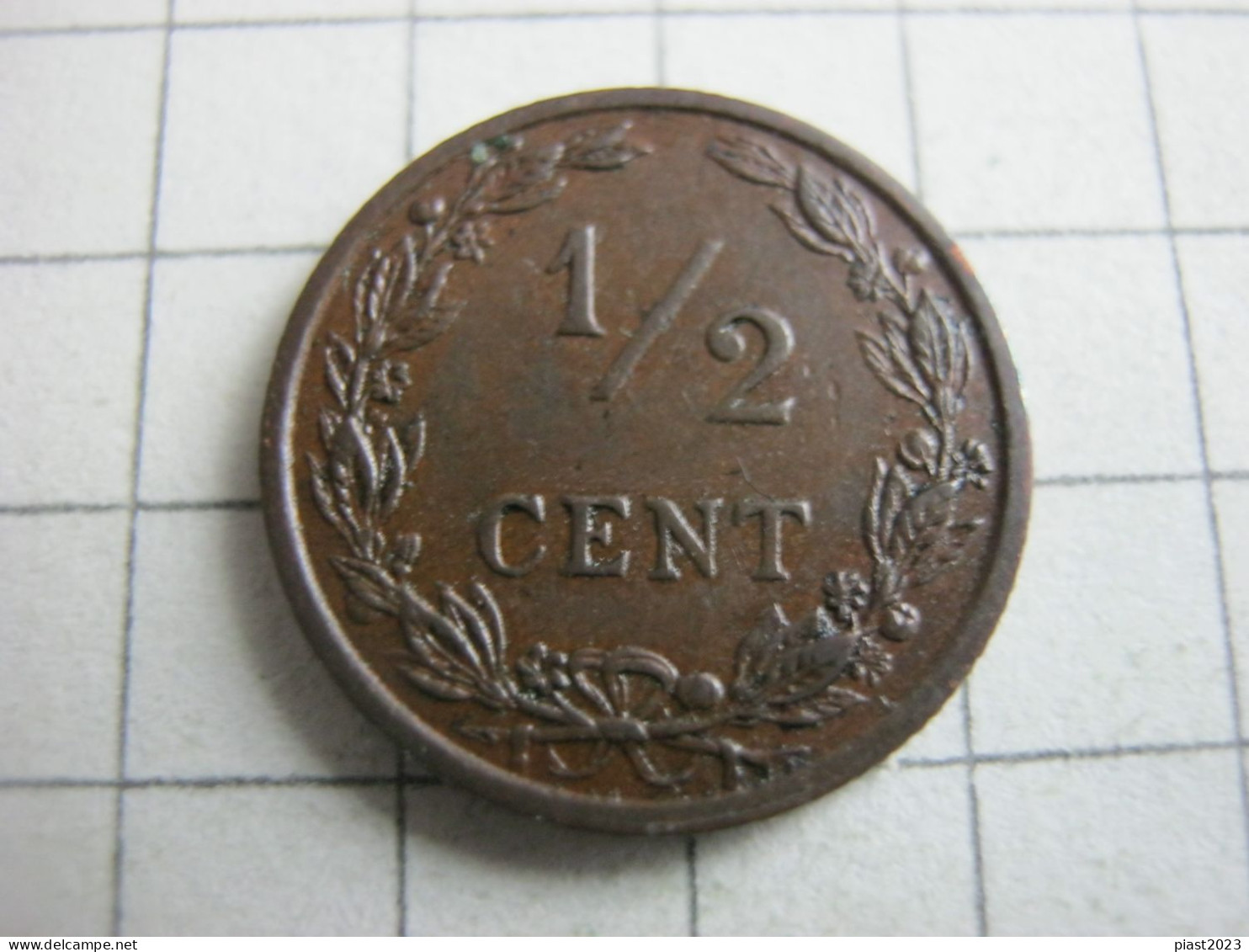 Netherlands 1/2 Cent 1906 - 0.5 Cent