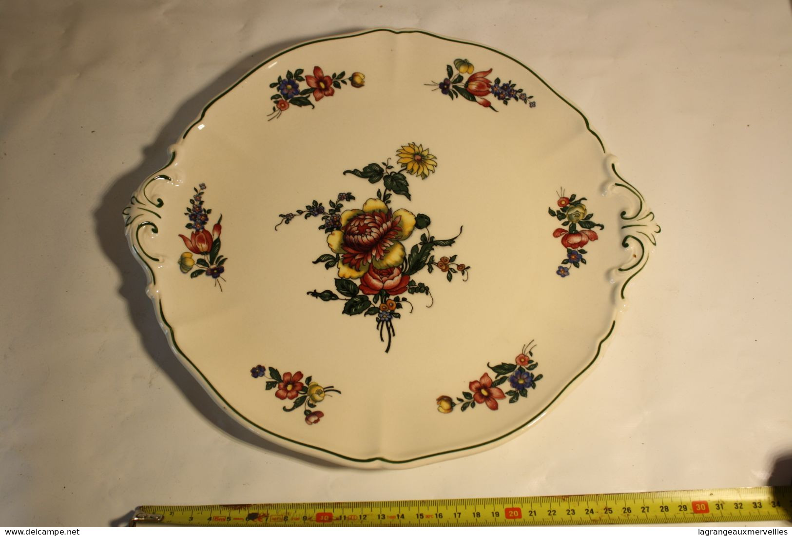 E2 Ancien PLATEAU A GATEAU  -  VILLEROY ET BOCH - 1900 1910 - Boch (BEL)