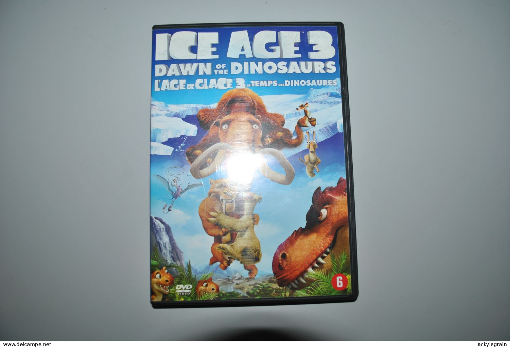 DVD "Age De Glace 3" Langues Anglais/français/néerlandais Bon état Vente En Belgique Uniquement Envoi Bpost 3 € - Cartoons