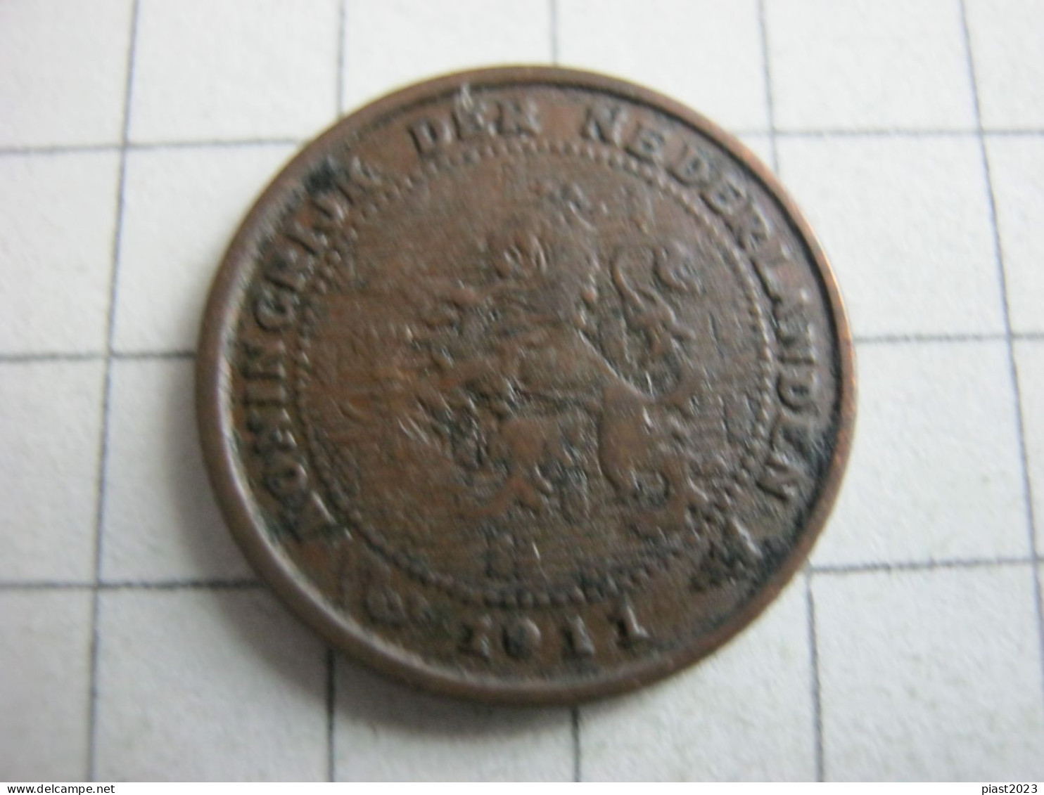 Netherlands 1/2 Cent 1911 - 0.5 Cent
