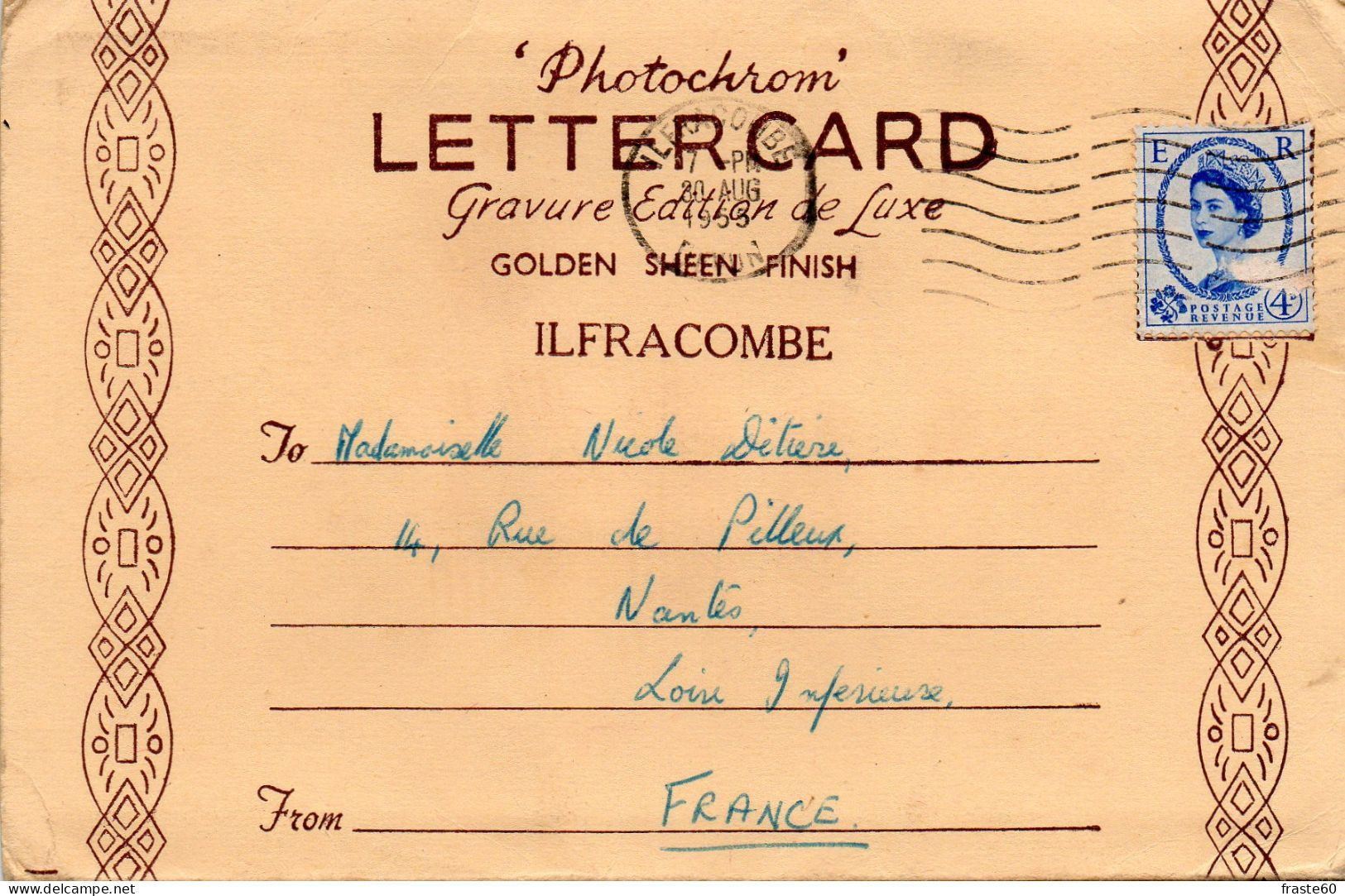 Ilfracombe - Letter Card / Carte Lettre Avec 6 Vues / Views - Ilfracombe