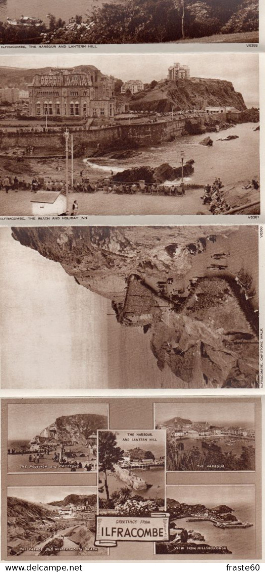 Ilfracombe - Letter Card / Carte Lettre Avec 6 Vues / Views - Ilfracombe