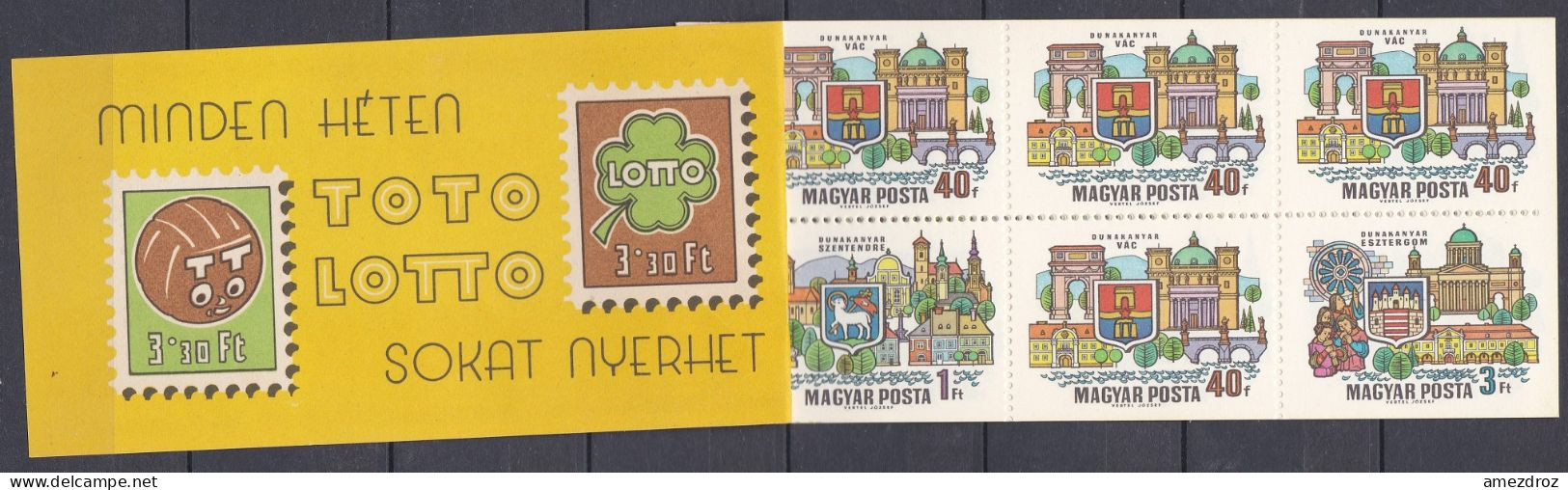 Hongrie Carnet 1969 N° 2051A MNH ** Complet (1) - Postzegelboekjes