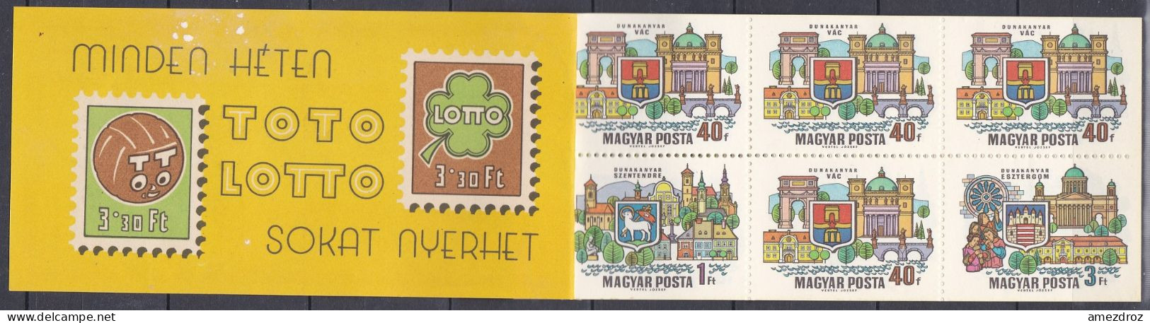 Hongrie Carnet 1969 N° 2051A MNH ** Complet (1) - Markenheftchen