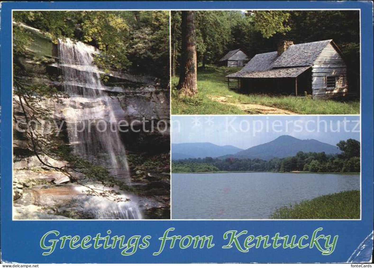 72444710 Kentucky_US-State Land Of Mountains Lakes Streams And History Wasserfal - Altri & Non Classificati