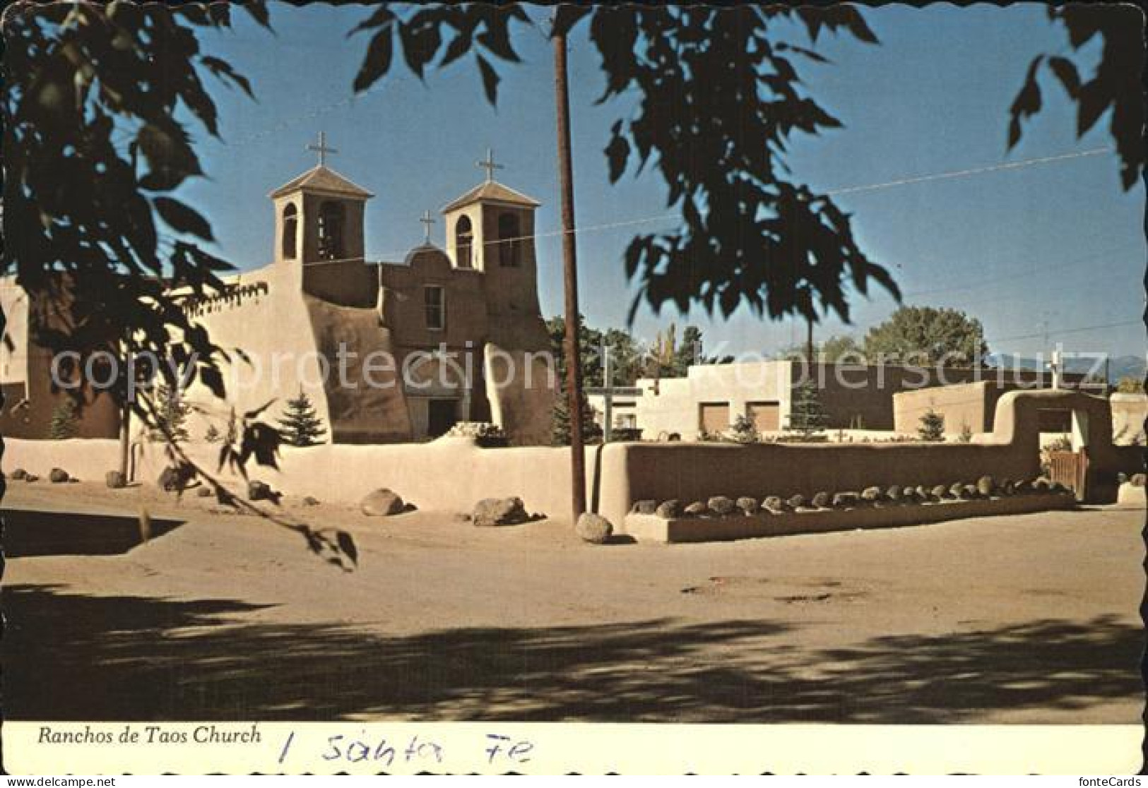 72444620 Santa_Fe_New_Mexico Ranchos De Taos Church - Sonstige & Ohne Zuordnung