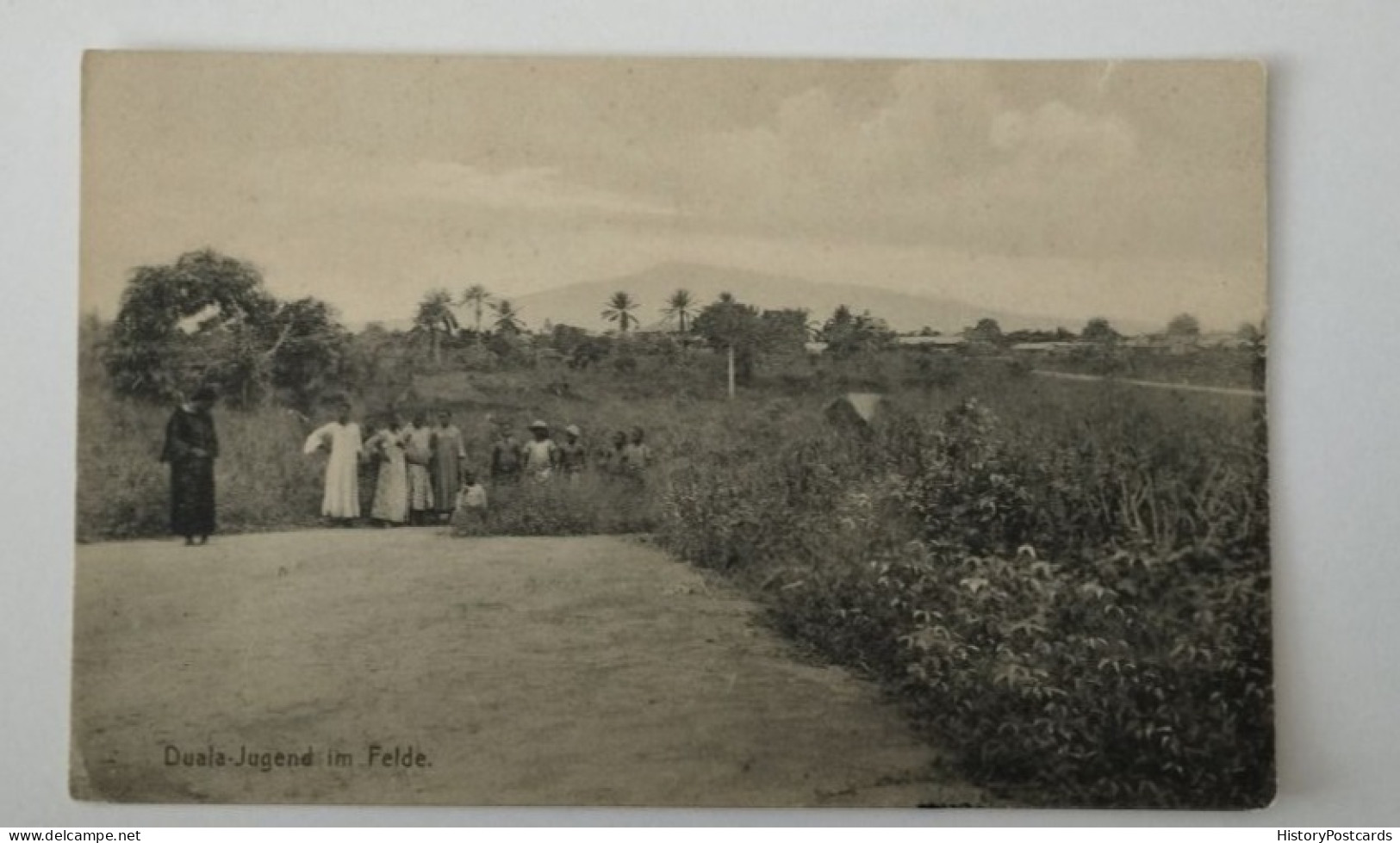 Duala-Jugend Im Felde, Bantu-Volk, Kamerun, 1910 - Camerún