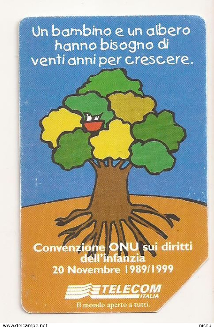 CT1 - Italy Phonecard - Telecom Italia  - 5000 Lire - Unicef - Other & Unclassified