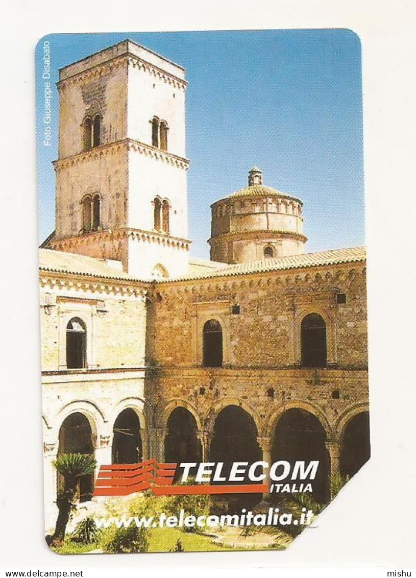 CT1 - Italy Phonecard - Telecom Italia  - 10000 Lire - Abbazia Benedettina Di S Mihele Arcangelo Montescaglioso - Other & Unclassified