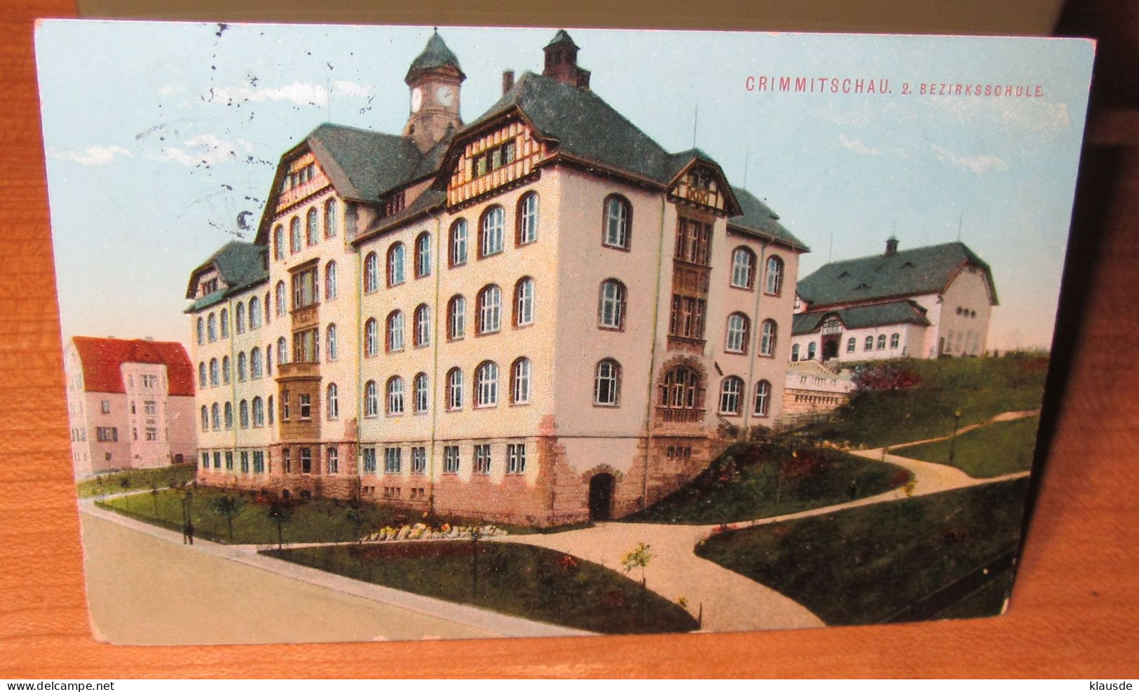 Crimmitschau - 2.Bezirksschule Gel.1914 - Crimmitschau