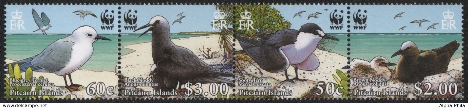 Pitcairn 2007 - Mi-Nr. 717-720 ** - MNH - Vögel / Birds (I) - Pitcairn Islands