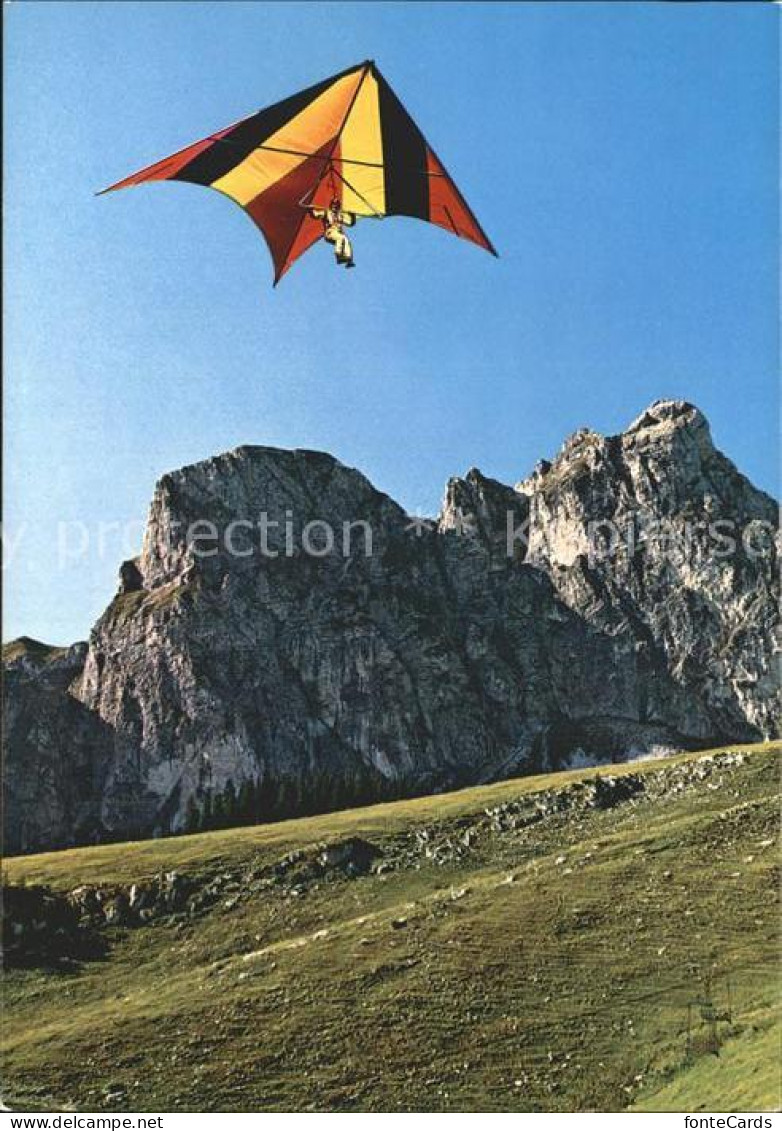 72304800 Drachenflug Hochalpe Pfronten Ostallgaeu   - Parachutting