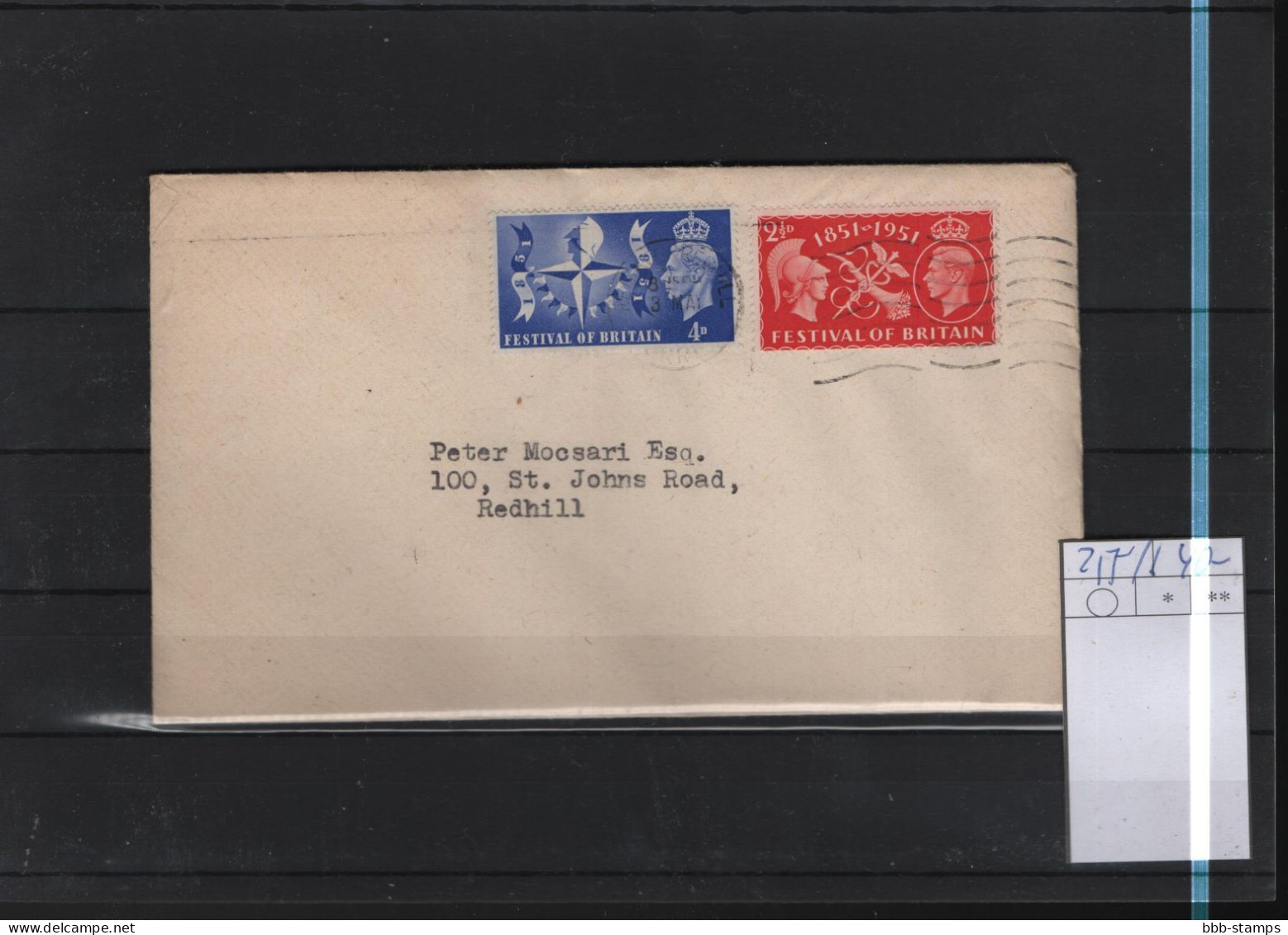 GB Michel Cat.No. FDC 255/256 - ....-1951 Pre Elizabeth II