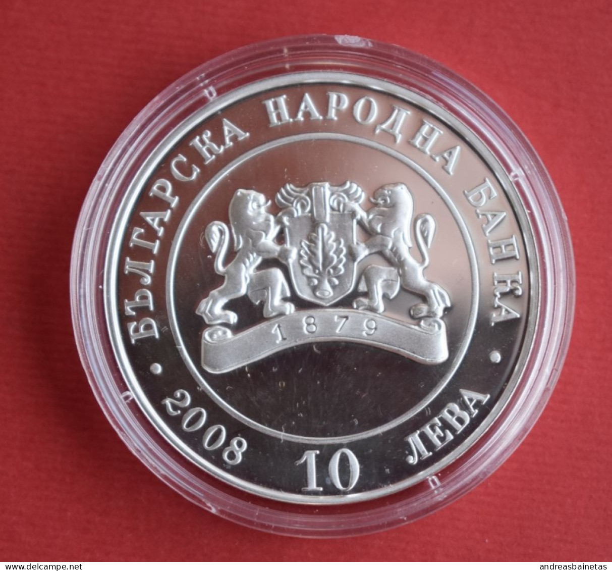 Coins Bulgaria  Proof KM# 298  10 Leva Liberation 2008 - Bulgarije