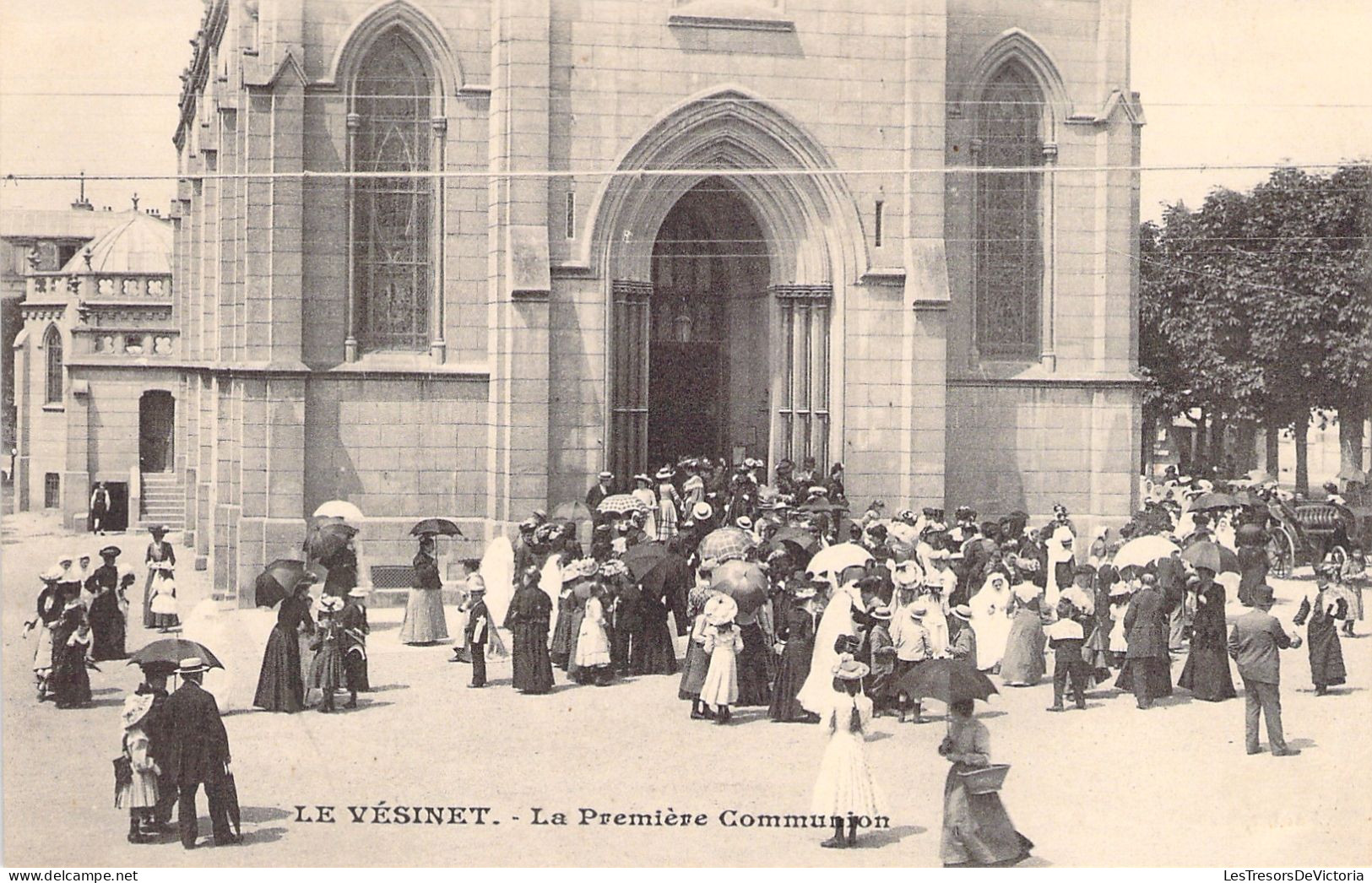 FRANCE - Le Vesinet - La Premiere Communion - Animé - Carte Postale Ancienne - Le Vésinet