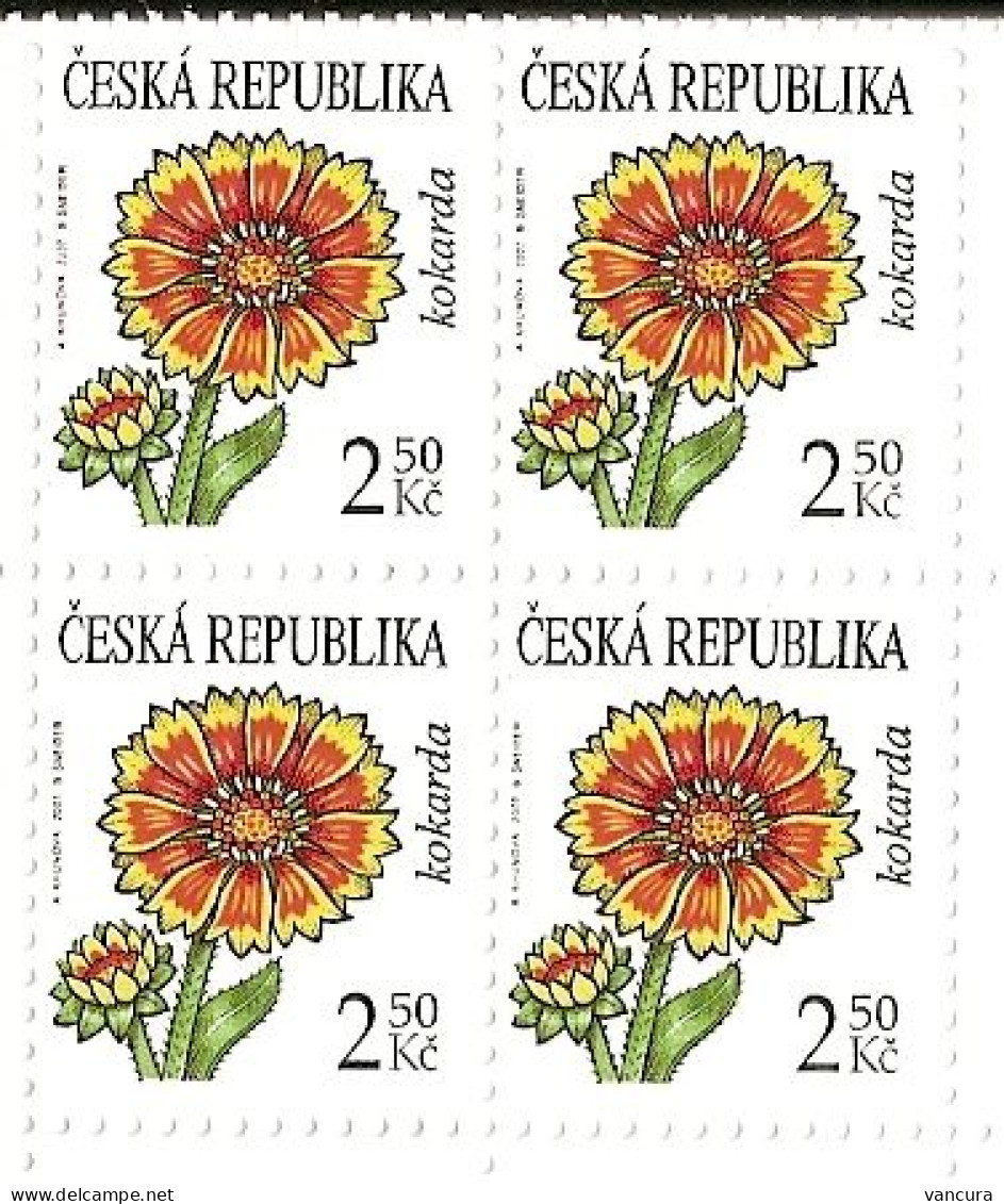 ** 537 Czech Republic - Gaillardia 2007 - Unused Stamps
