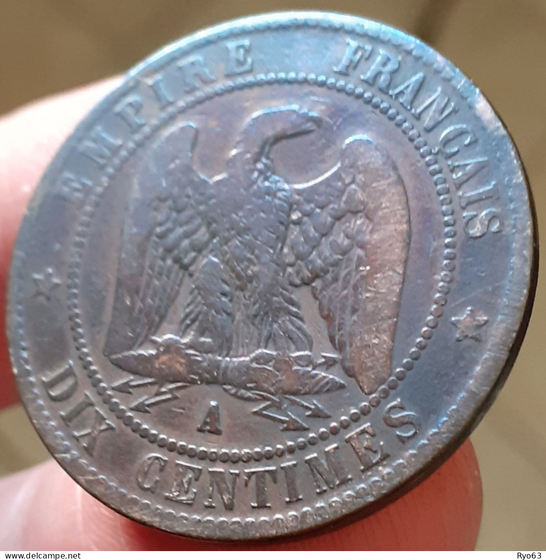 Monnaie 10 Centimes 1856 A Napoléon III - 10 Centimes