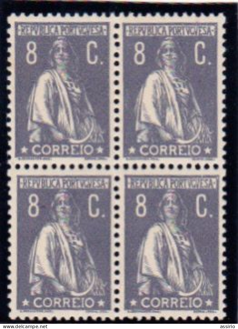 Portugal   -5 Quadras Selos Ceres Novos - Poststempel (Marcophilie)