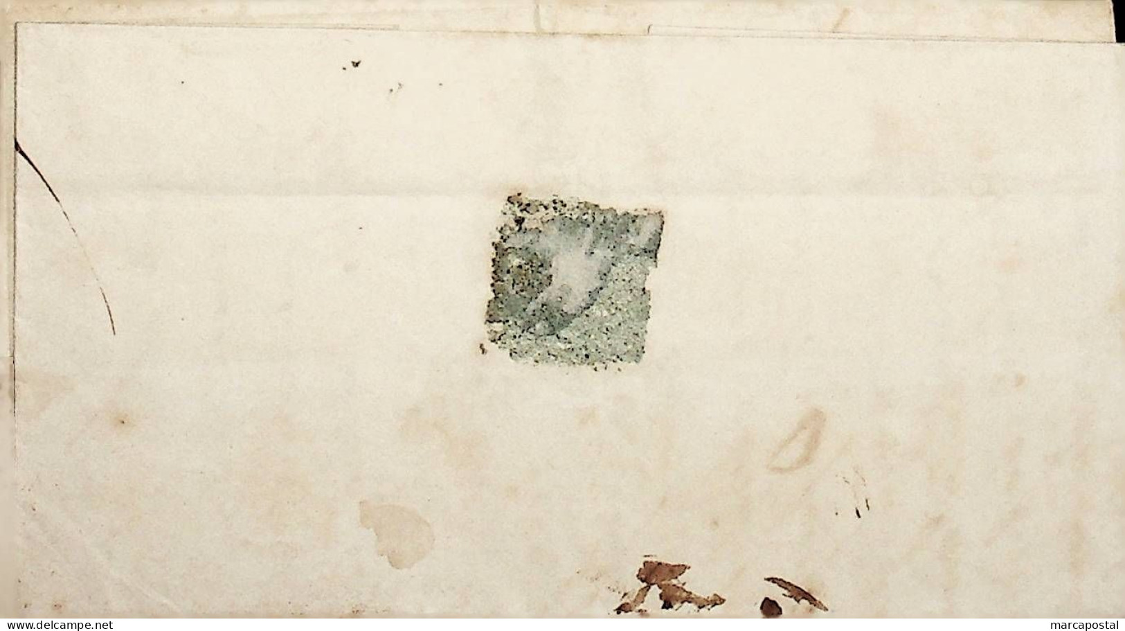 1835 Portugal Carta Pré-filatélica VLN 2 «VALENCA» Sépia - ...-1853 Préphilatélie