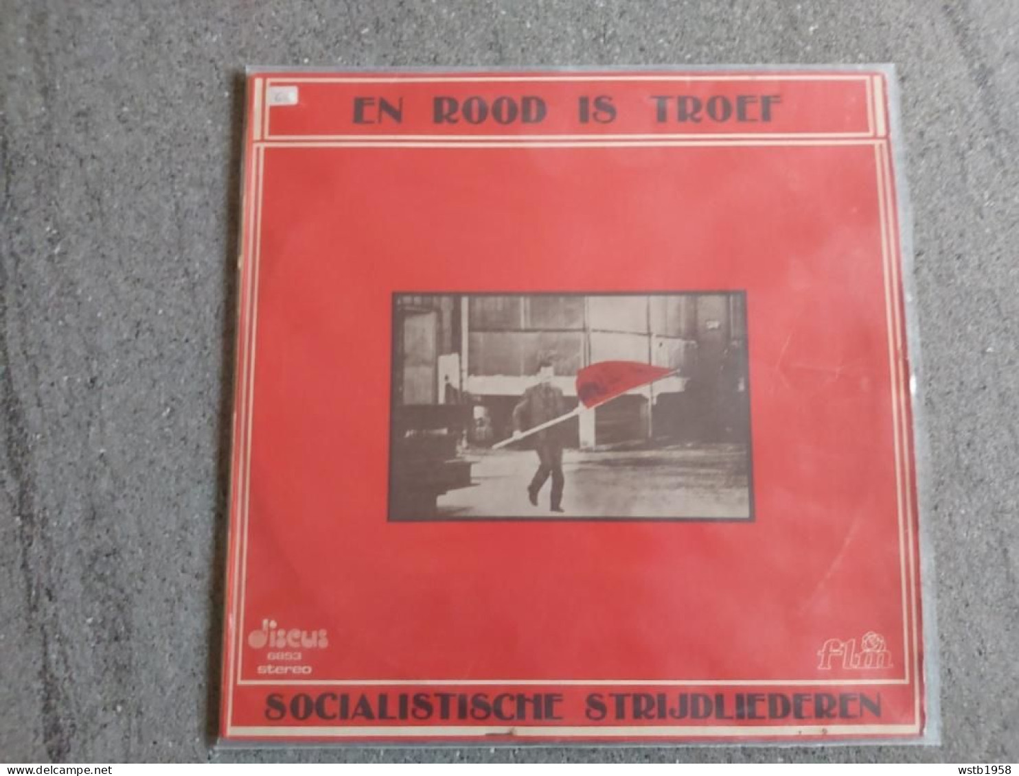 LP Met Liedjes Van De BSP (Belgische Socialistische Partij)/SPa (socialisten) Met Muziek En Zangkoor - Objets Dérivés