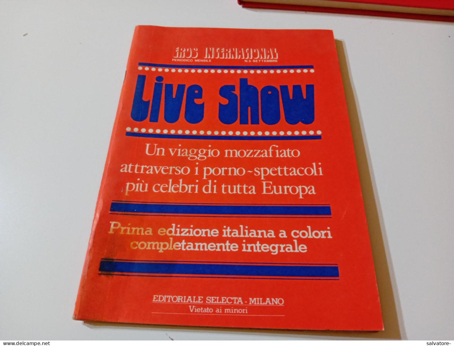 RIVISTA EROS INTERNATIONAL LIVE SHOW- MENSILE- - Health & Beauty