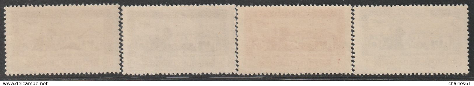 GRAND LIBAN - Poste Aérienne - N°75/8 ** (1938) Journées Médicales - Aéreo