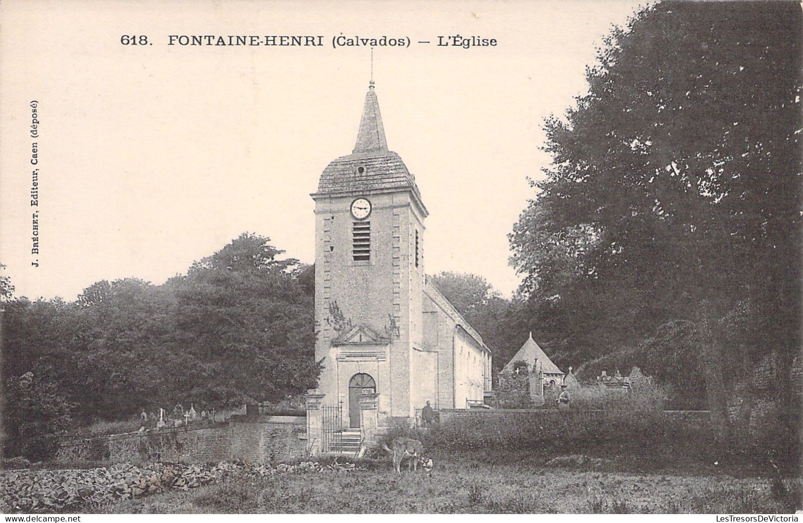 FRANCE - Fontaine Henri - L'eglise - Carte Postale Ancienne - Andere & Zonder Classificatie