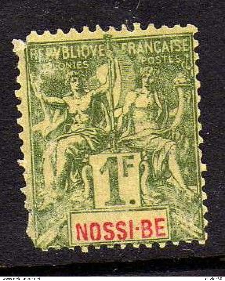 Nossi-Be - 1894 -  1 F.. Type Groupe -  Neuf Sans Gomme - Unused Stamps