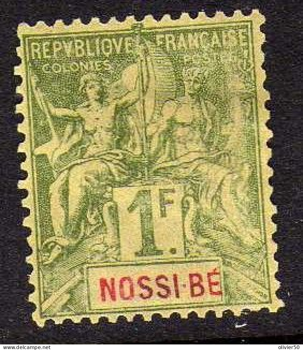 Nossi-Be - 1894 -  1 F.. Type Groupe -  Neuf Sans Gomme - Neufs