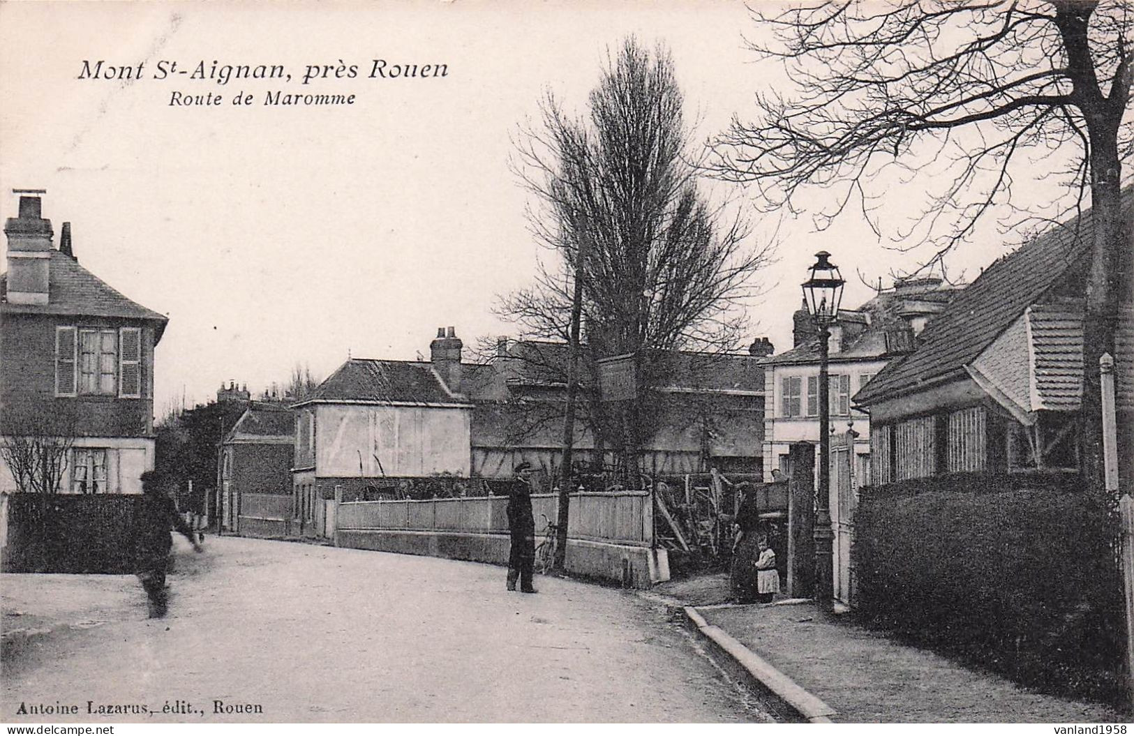 MONT SAINT AIGNAN-route De Maromme - Mont Saint Aignan